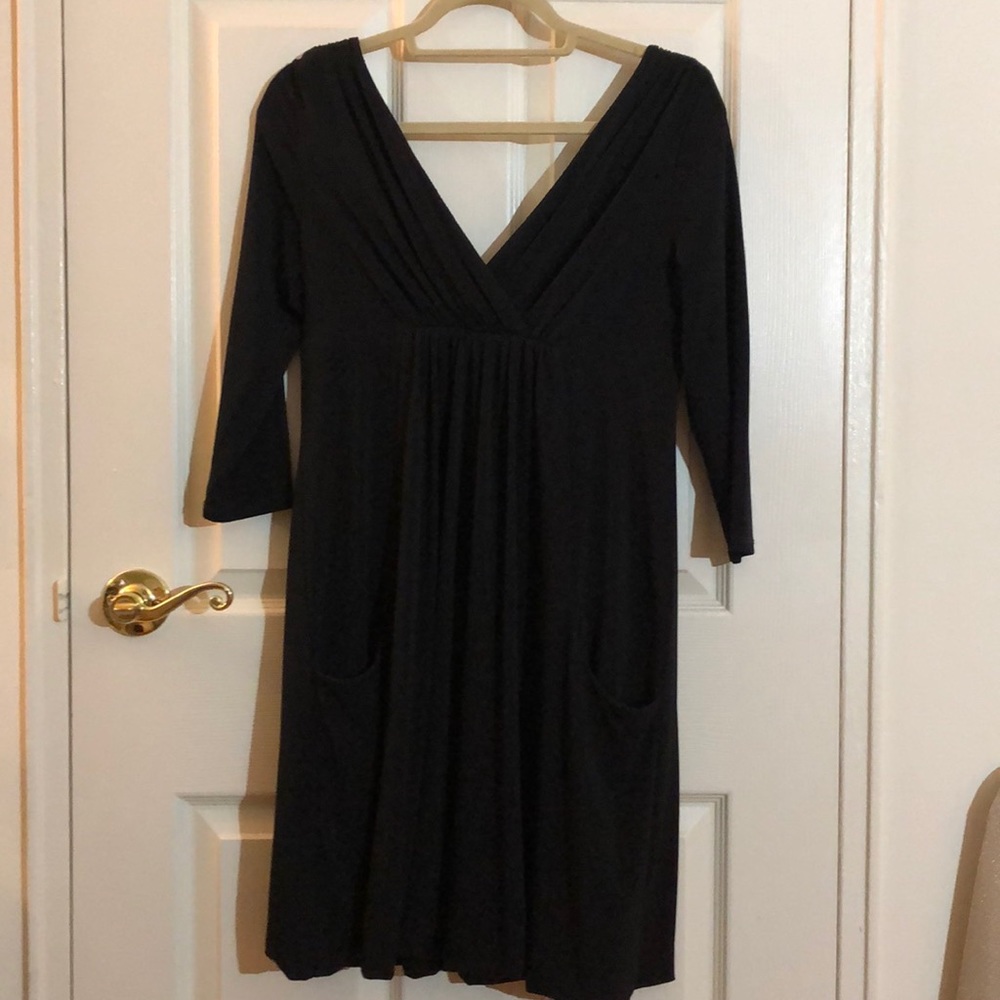 London Times black  dress